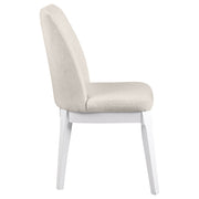 2 Coaster Furniture Carissa Light Grey Dining Side Chairs