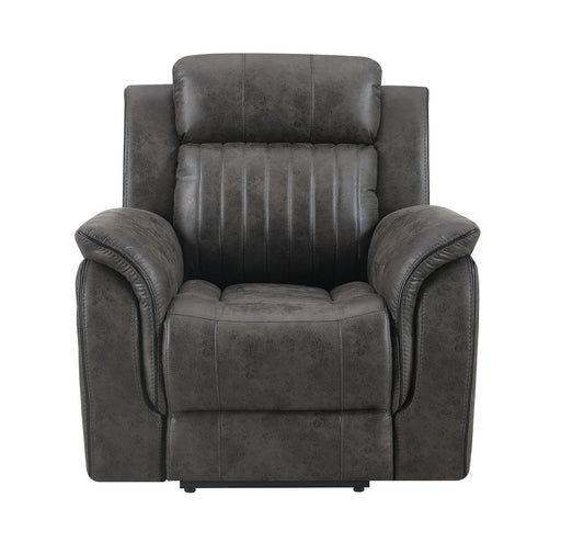 Global Furniture U8517 Grey Glider Recliner