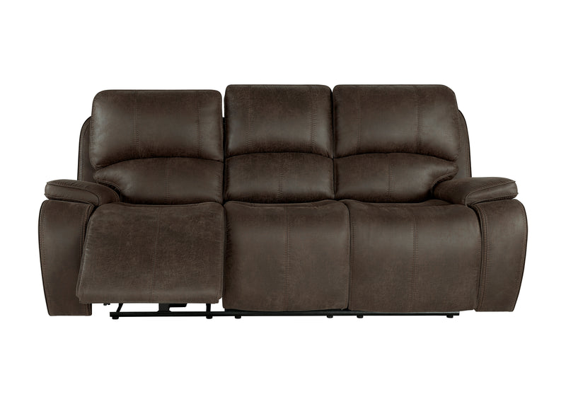 New Classic Furniture Brooking Brown Power Sofa