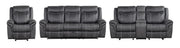 Acme Furniture Zubaida Dark Gray 3pc Power Living Room Set