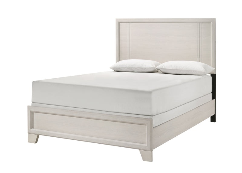 Crown Mark Charlie White Full Bed