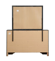 Glory Furniture Madrid Gray Dresser and Mirror