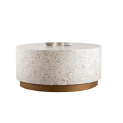 Galaxy Home Luxe Ivory 3pc Coffee Table Set