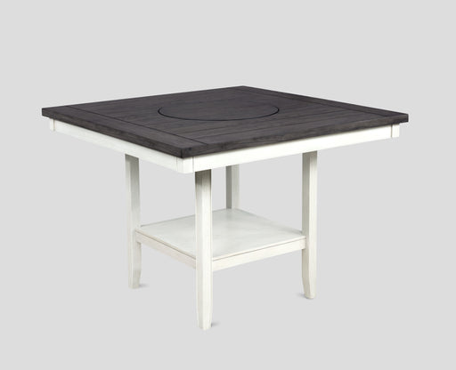 Crown Mark Fulton Chalk Grey Counter Height Table