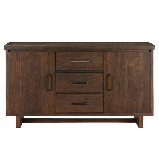 Home Elegance Franco Brown Walnut Server