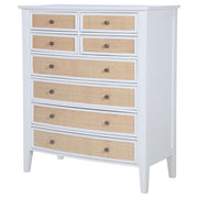 Coaster Furniture Bexhill White 8 Drawer Chest