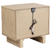 Coaster Furniture Kailani Beige Oak Nightstand