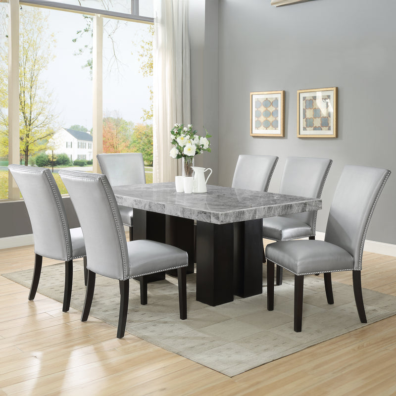Steve Silver Camila Gray 7pc Dining Set