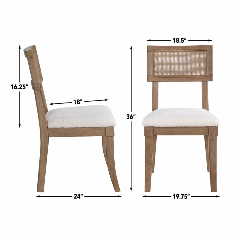 Steve Silver Colvin Brown 7pc Dining Set