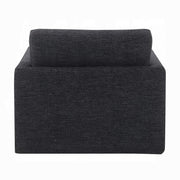 Acme Furniture Frederick Ivory Swivel Chair with Pillow