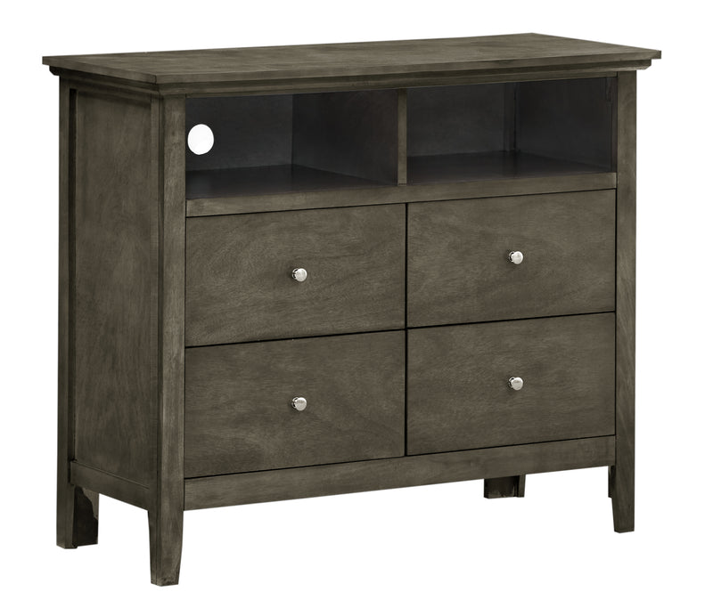 Glory Furniture Hammond Gray Media Chest