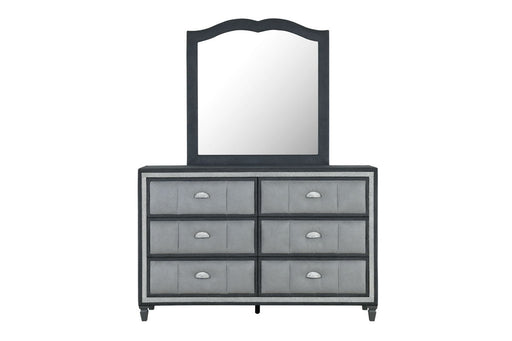 Global Furniture Vanna Dark Grey Mirror