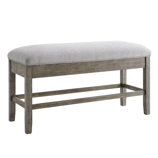 Steve Silver Grayson Ash Gray Storage Counter Bench