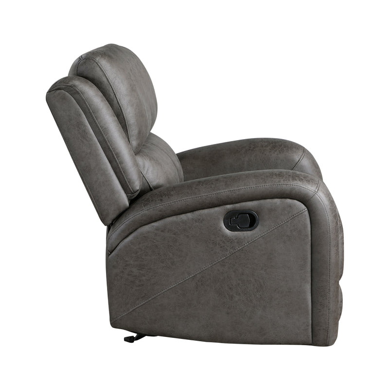 Home Elegance Pagosa Brown Rocker Reclining Chair