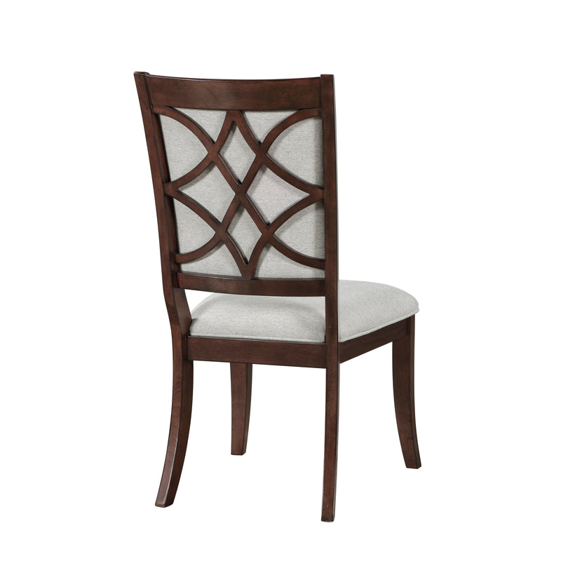 Home Elegance Claymont Beige Cherry 5pc Dining Room Set
