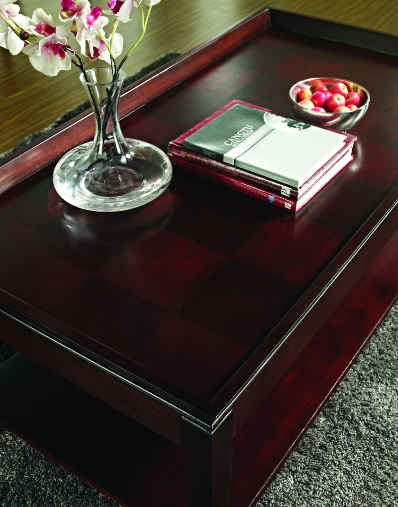 Steve Silver Clemson Merlot Cherry Lift Top Cocktail Table