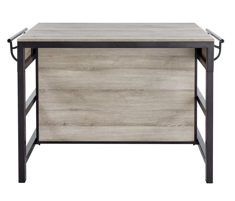 Steve Silver Carson Driftwood Counter Kitchen Table