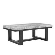 Steve Silver Lucca Gray Marble Top Cocktail Table