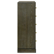 Coaster Furniture Gran Park Dark Cocoa Brown 5 Drawer Chest