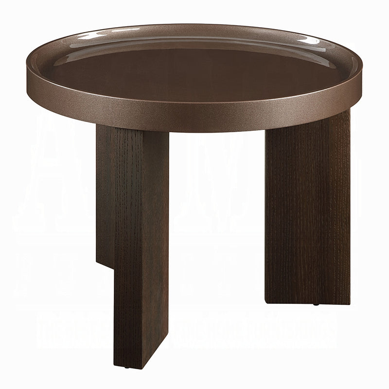 Acme Furniture Lakita Blackish Green Dark Blond 3pc Coffee Table Set