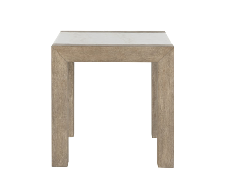 Global Furniture T1321 Natural White End Table