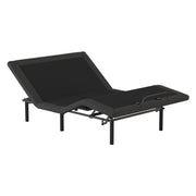 Home Elegance Catalvst Split 2pc Cal King Wireless Upholstered Adjustable Bed Base