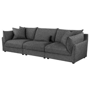Coaster Furniture Sasha Barely Black Sofa