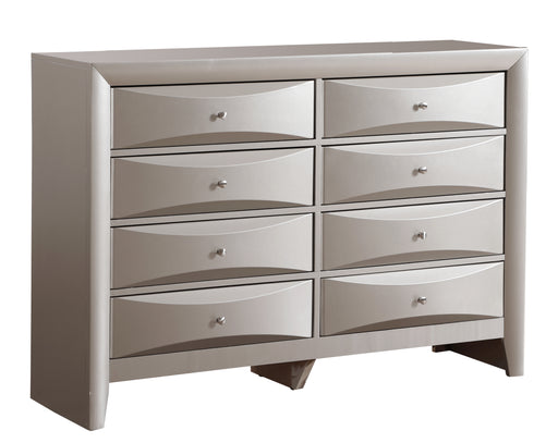 Glory Furniture Marilla Silver Champagne Dresser