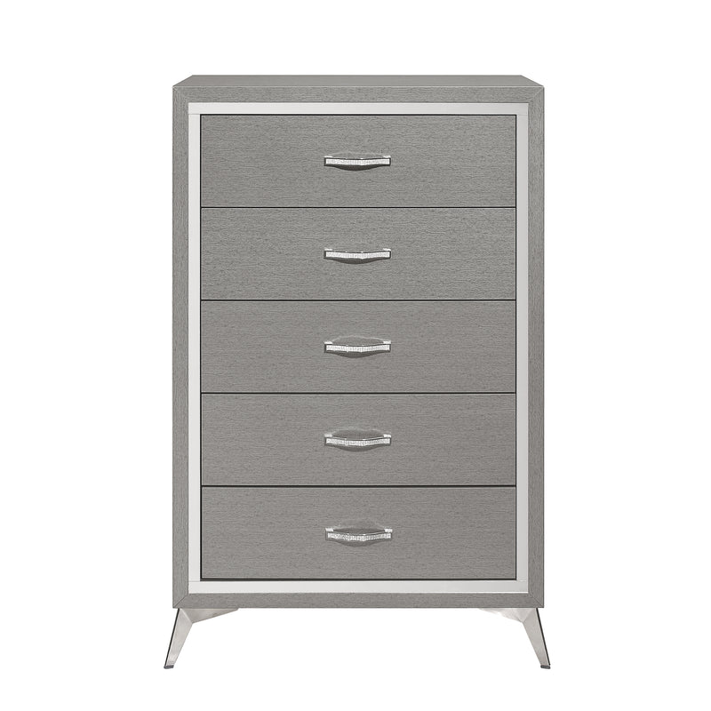 New Classic Furniture Huxley Gray Chest