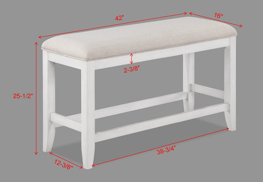 Crown Mark Wendy Counter Height Bench