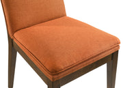 2 New Classic Furniture Maggie Walnut Terra Cotta Dining Chairs