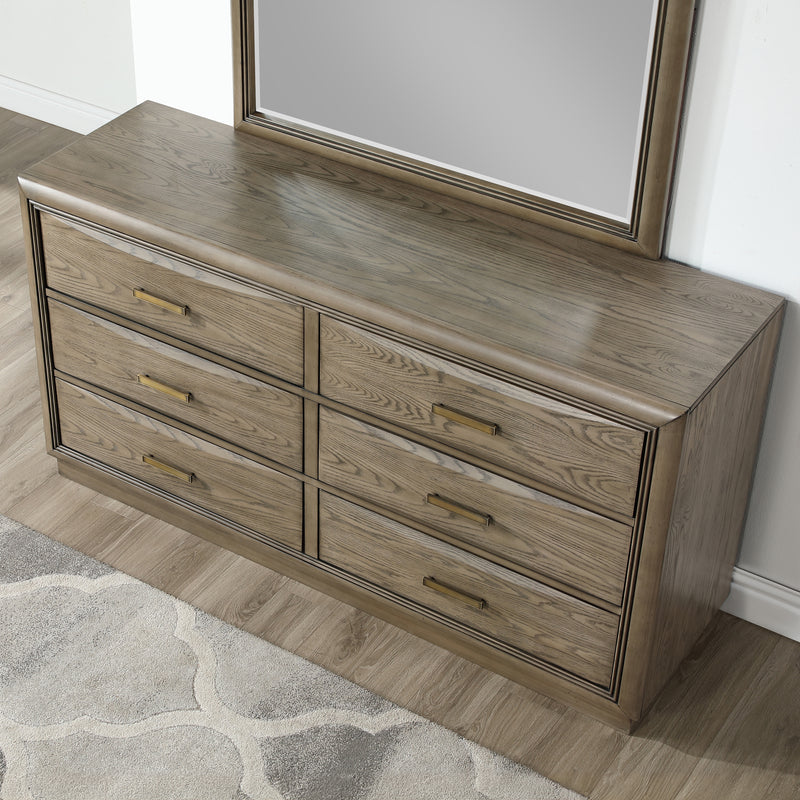 Steve Silver Sonoma Gray 66 Inch Dresser