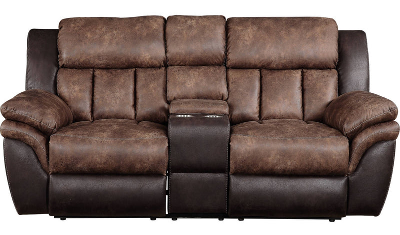 Acme Furniture Jaylen Toffee Espresso 2pc Living Room Set