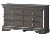 Glory Furniture Verona Metalic Black Dresser