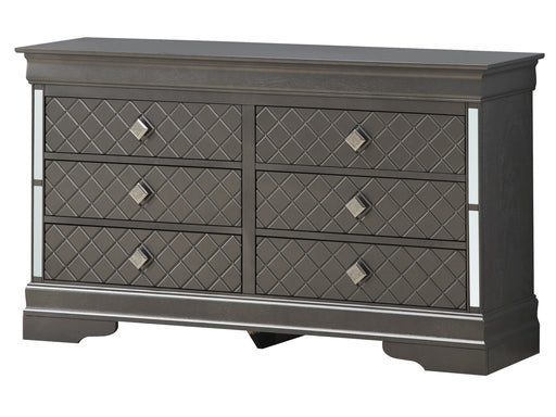 Glory Furniture Verona Metalic Black Dresser