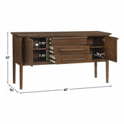 Steve Silver Quinn Chestnut Server