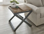 Steve Silver Topeka Brown Walnut End Table