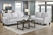 Home Elegance Aliana Blue 2pc Living Room Set