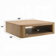 Acme Furniture Zoey Oak Coffee Table