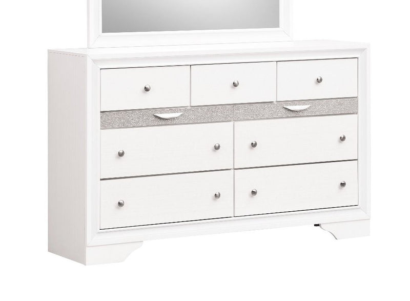 Glory Furniture Madrid White Dresser