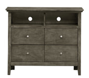 Glory Furniture Hammond Gray Media Chest