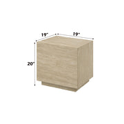 Acme Furniture Deon Beige Natrual End Table