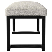 Coaster Furniture Mesa Charcoal Grey Tufted Accent Bench