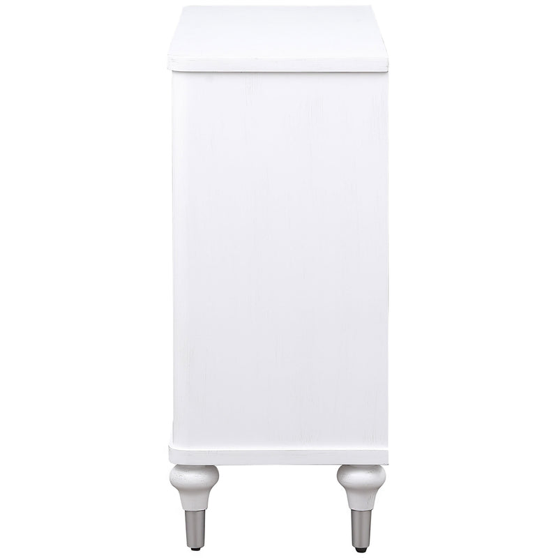 Coaster Furniture Cardella Distressed White Accent Cabinet