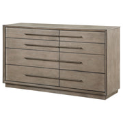 Coaster Furniture Durango Washed Oak Brown 8 Drawer Dresser