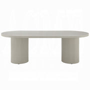 Acme Furniture Laela Bone White Dining Table