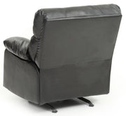 Glory Furniture Manny Black Faux Leather Rocker Recliner