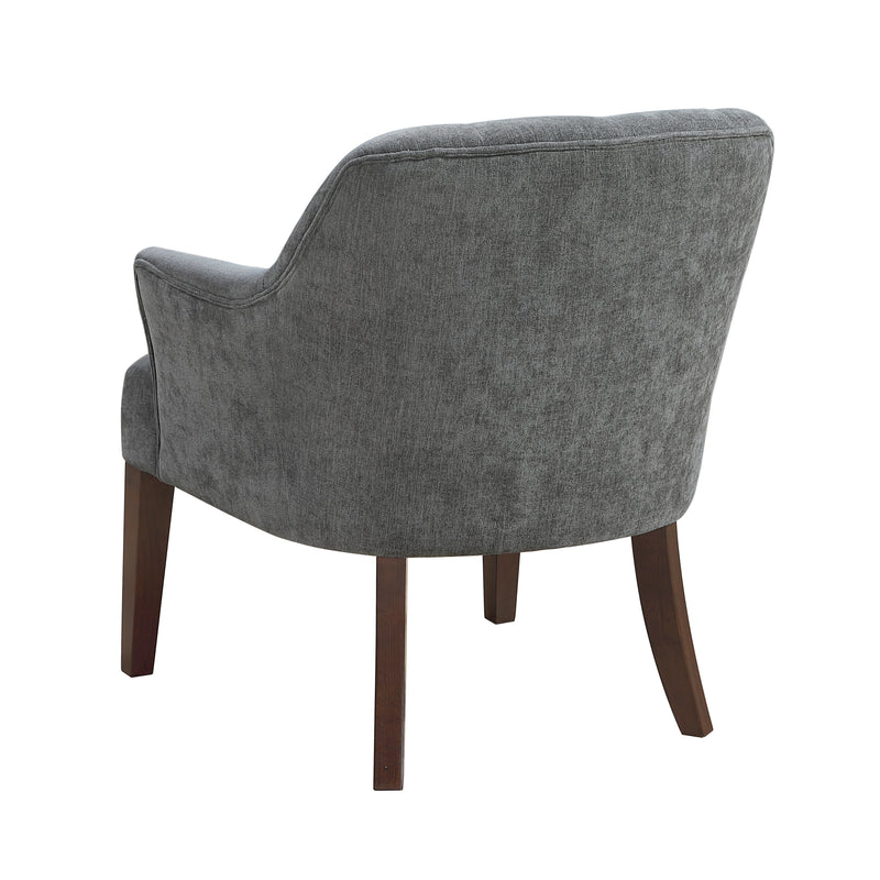 Home Elegance Rebecca Charcoal Accent Chair