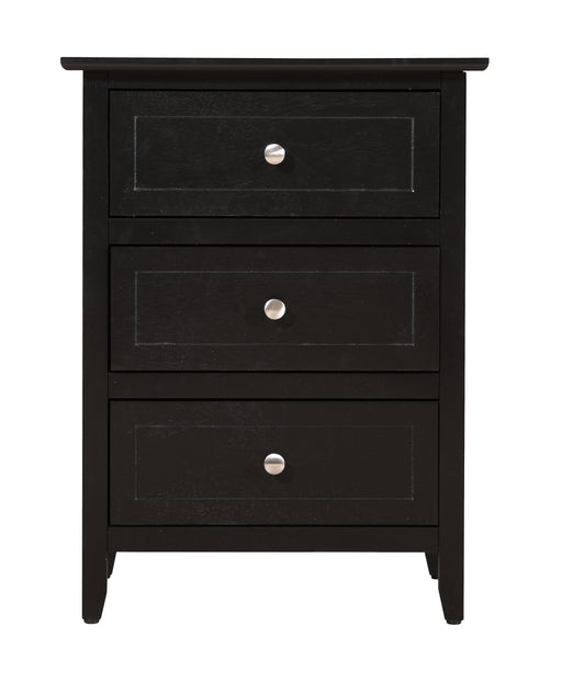Glory Furniture Daniel Gray 3 Drawers Nightstand