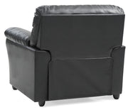 Glory Furniture Olney Black Faux Leather Chair